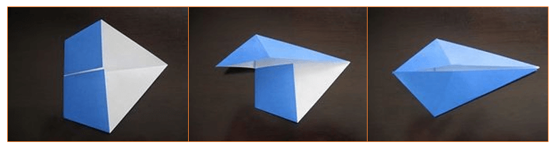 折り紙の簡単つるし雛　鯉のぼり作り方2